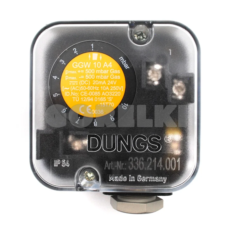 Датчик-реле давления Dungs GGW10A4