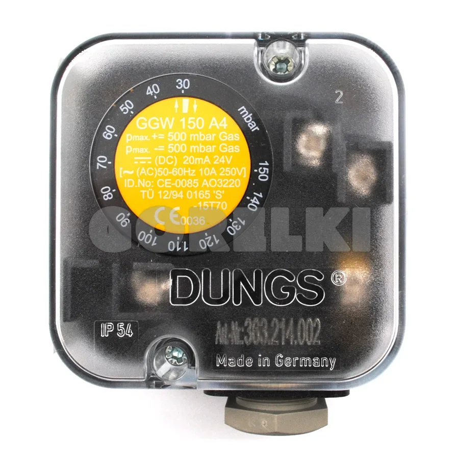 Датчик-реле давления Dungs GGW150A4