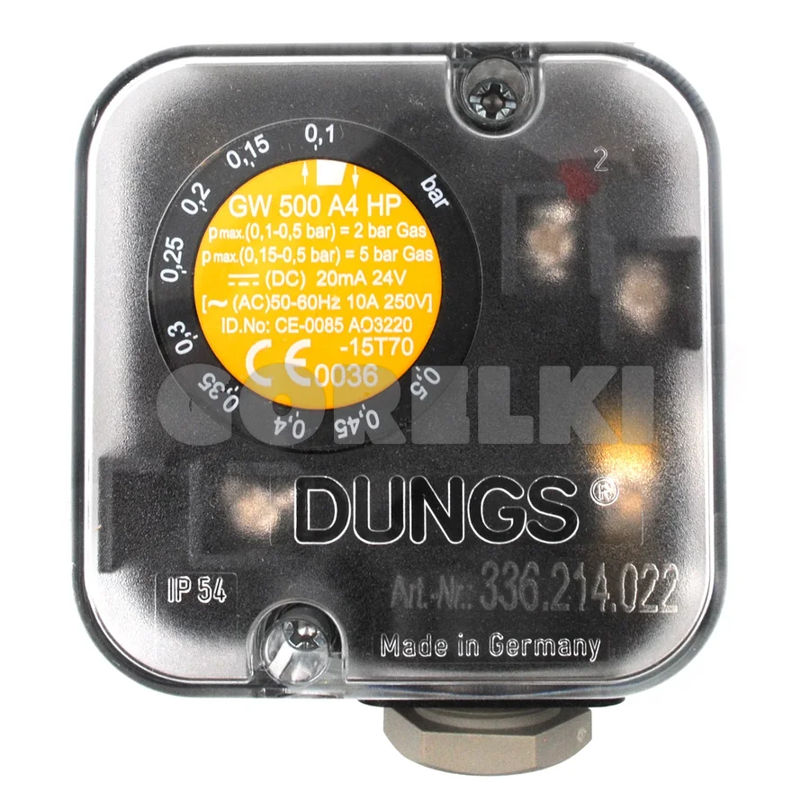 Датчик-реле давления Dungs GW500A4HP