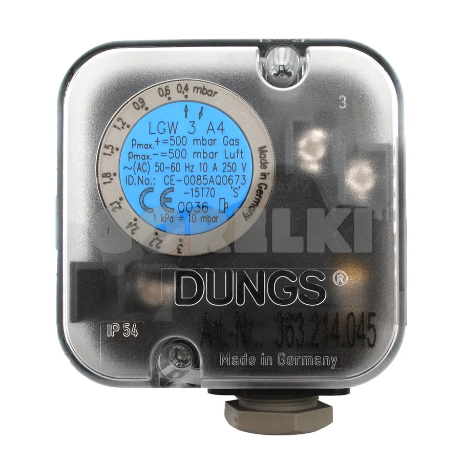 Датчик-реле давления Dungs LGW3A4