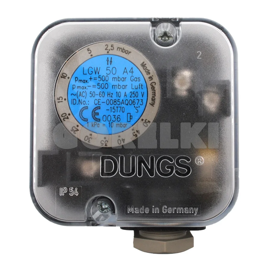 Датчик-реле давления Dungs LGW50A4
