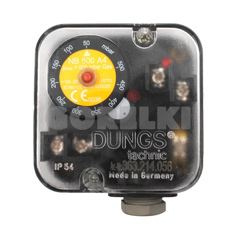 Датчик-реле давления Dungs NB500A4