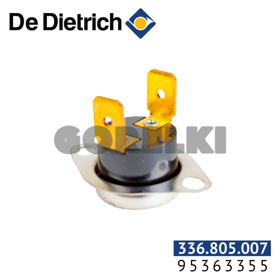 Датчик тяги De Dietrich 85°С, серебряный контакт 95363355 для газового котла