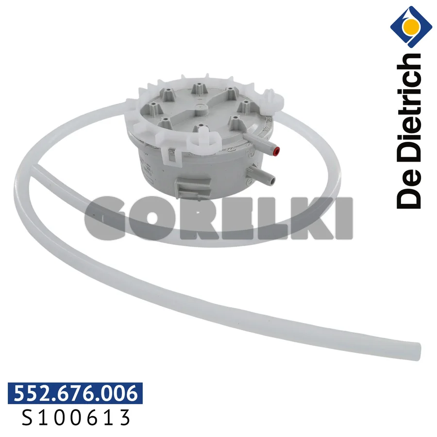 Дифференциальное реле давления воздуха De Dietrich Huba 605.99772 S100613 для газового котла