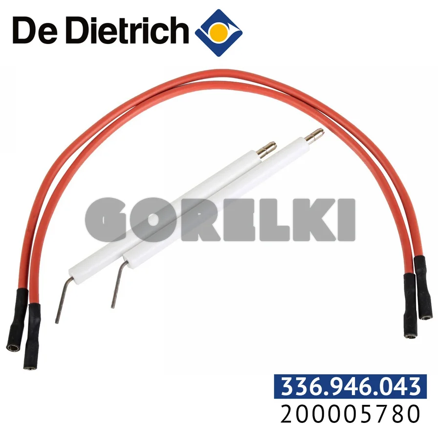 Электроды De Dietrich + кабель 360 мм 200005780 для газового котла
