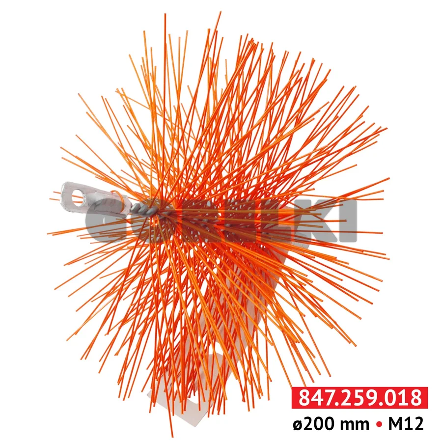 Ершик-насадка для чистки дымохода S+K TECHNIK 72997H D200 PVC