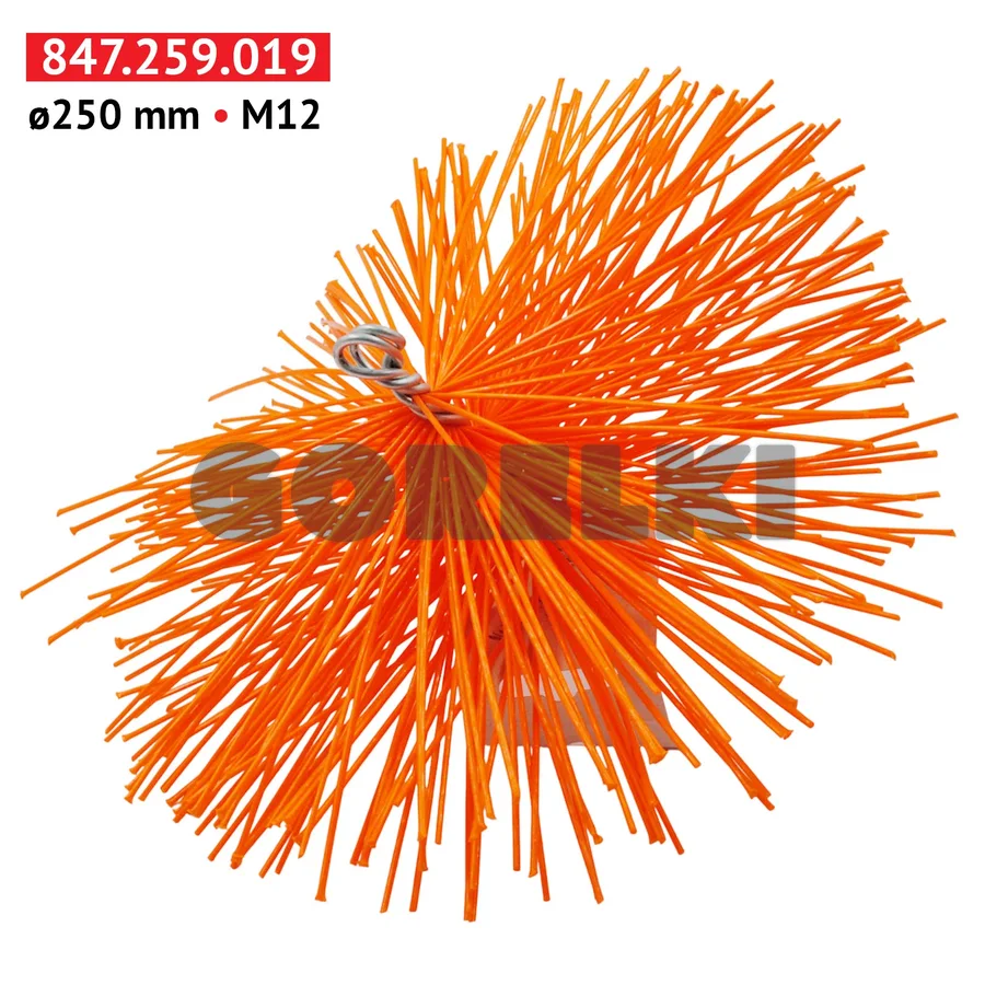 Ершик-насадка для чистки дымохода S+K TECHNIK 72998H D250 PVC