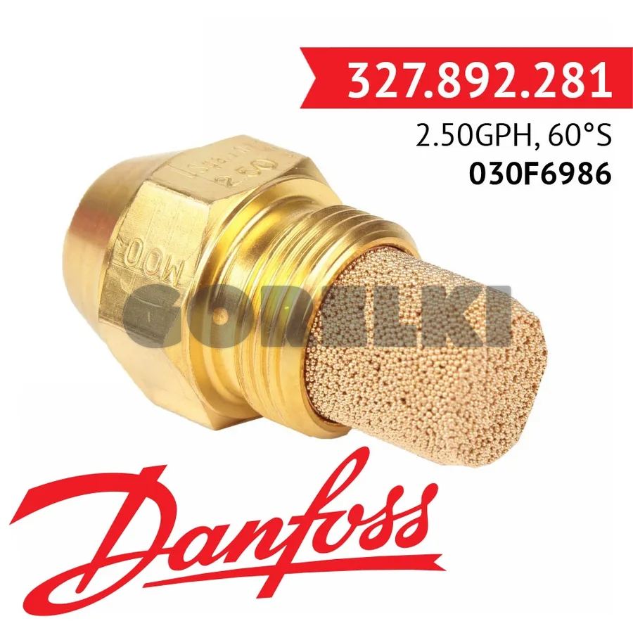 Форсунка Danfoss 2.50GPH, 60S - 75MY
