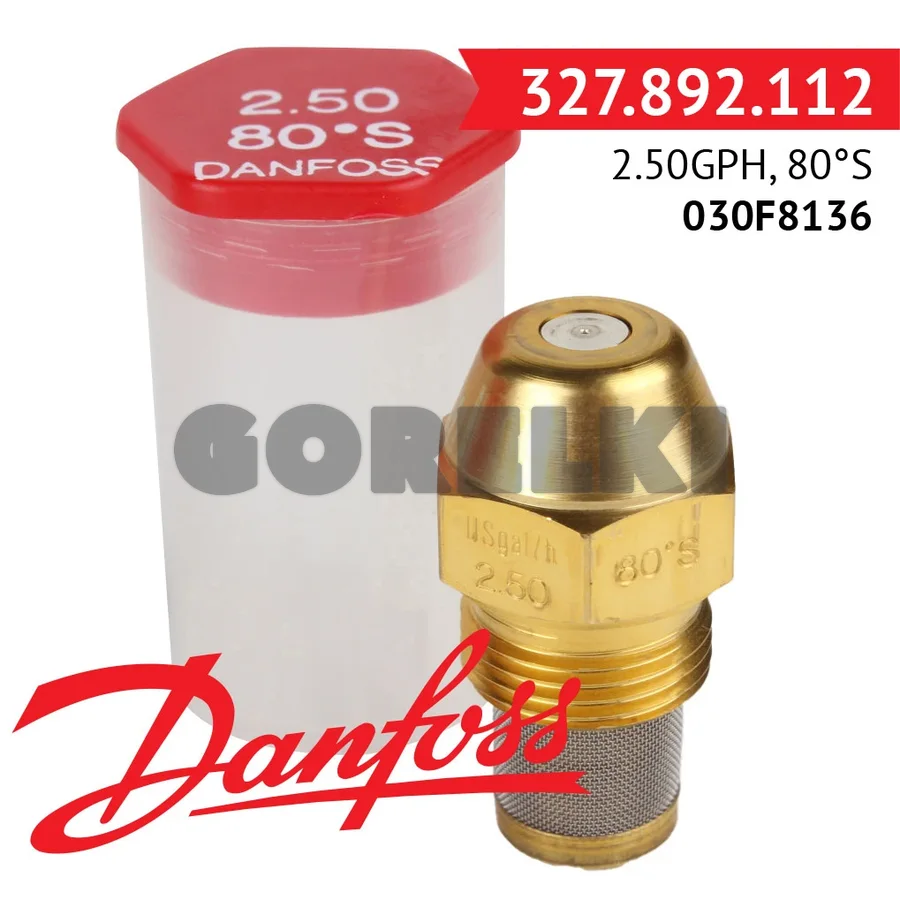 Форсунка Danfoss 2.50GPH, 80S