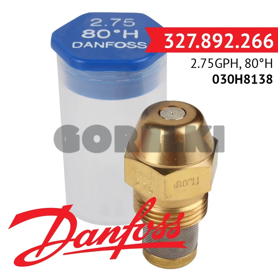 Форсунка Danfoss 2.75GPH, 80H