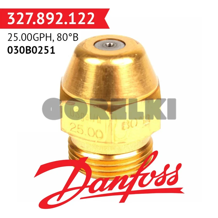 Форсунка Danfoss 25.00GPH, 80B