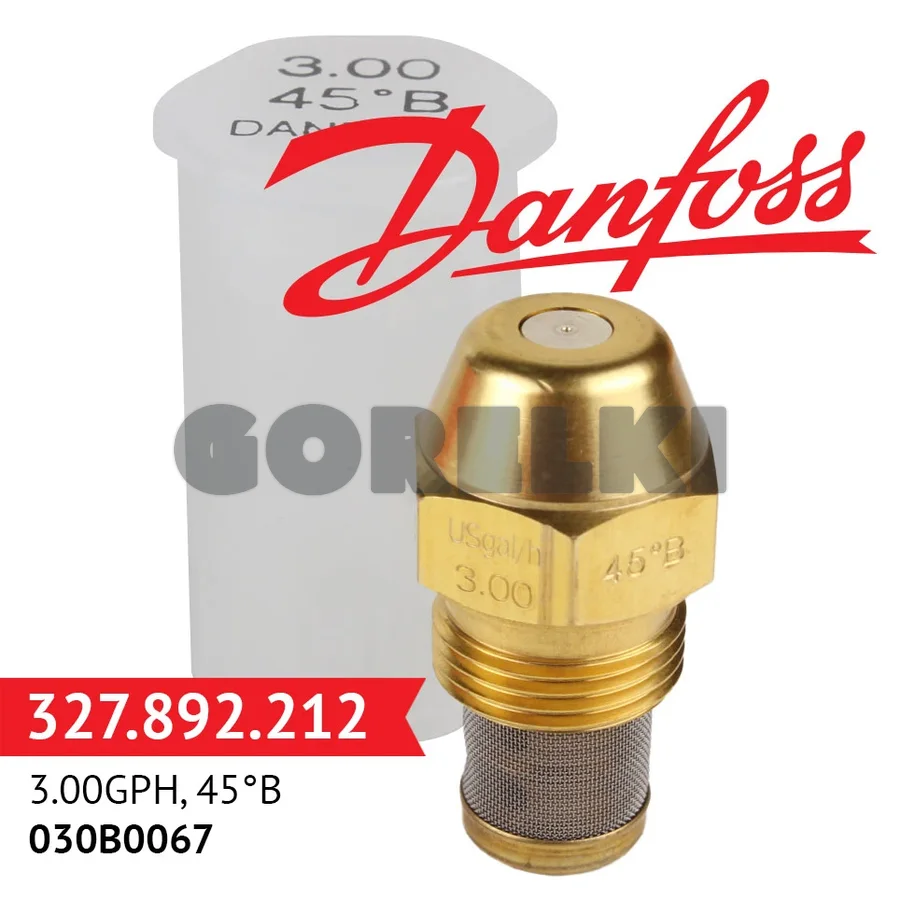 Форсунка Danfoss 3.00GPH, 45B