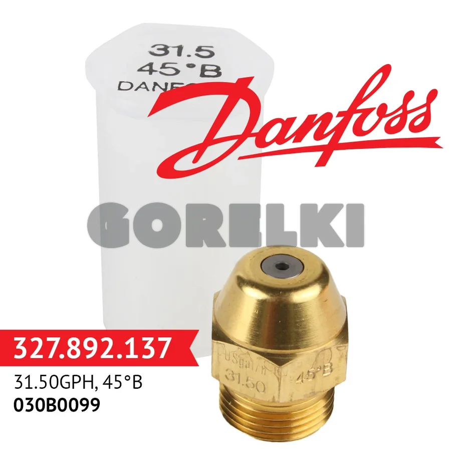 Форсунка Danfoss 31.50GPH, 45B