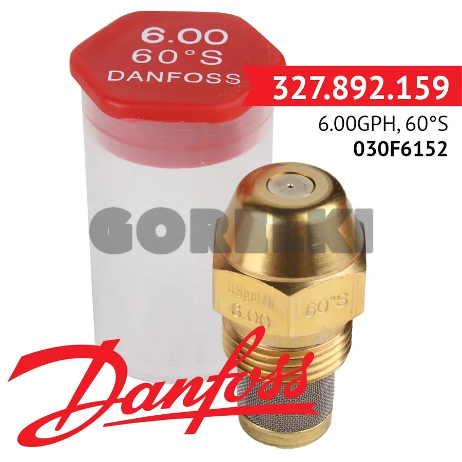 Форсунка Danfoss 6.00GPH, 60S