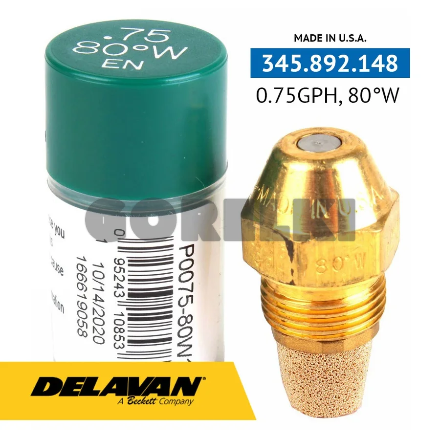 Форсунка Delavan 0.75GPH, 80W