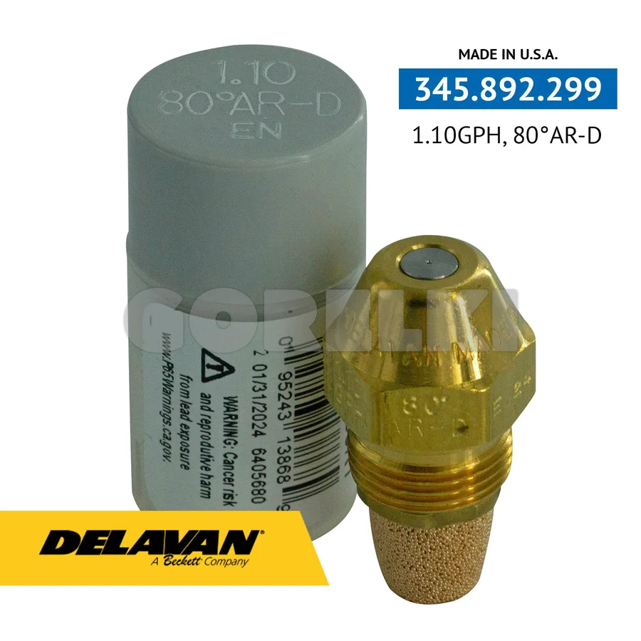 Форсунка Delavan 1.10 GPH, 80AR (1)