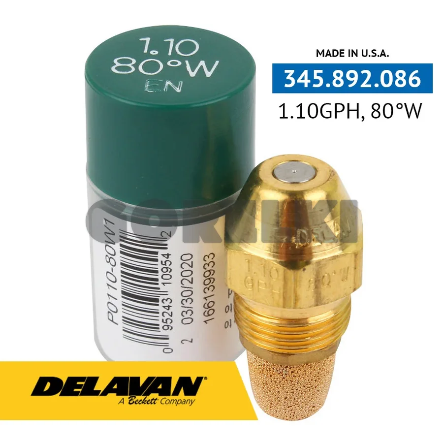 Форсунка Delavan 1.10GPH, 80W