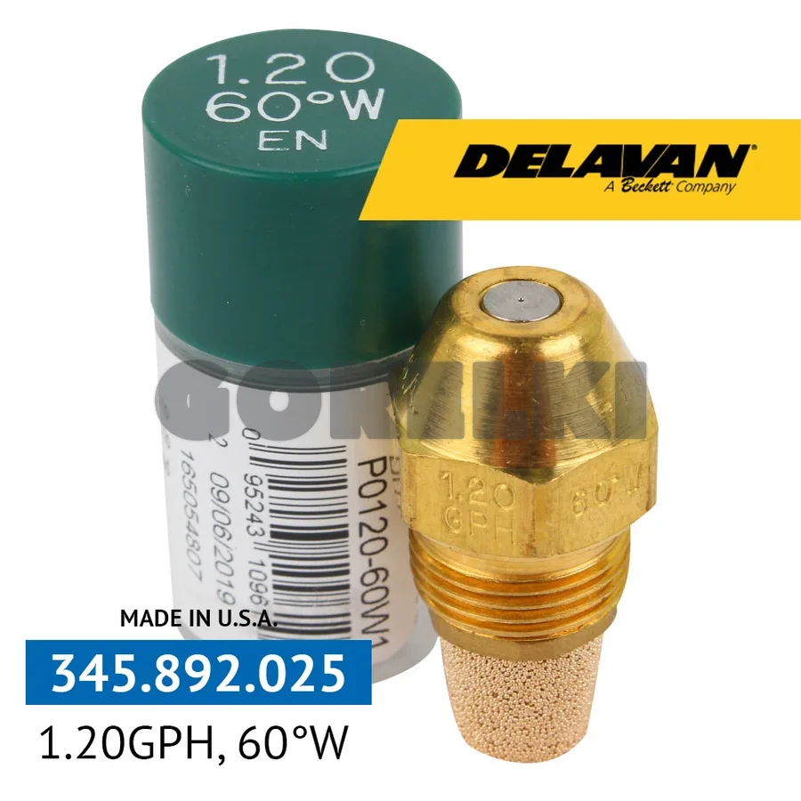Форсунка Delavan 1.20GPH, 60W