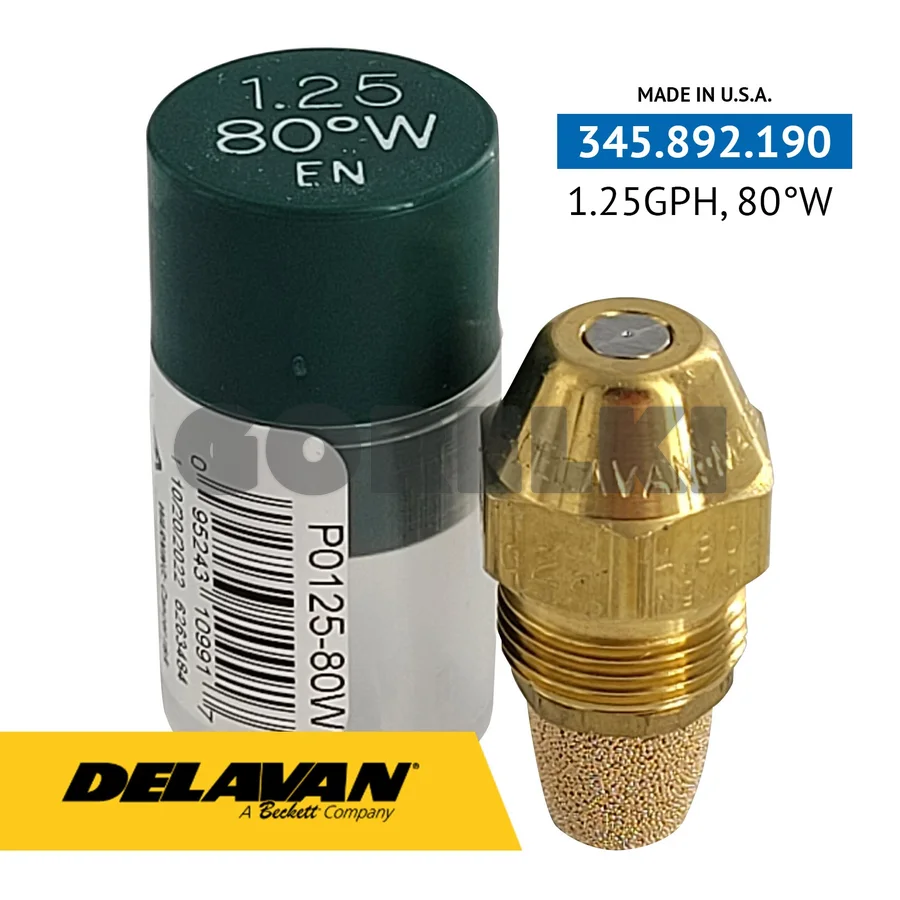 Форсунка Delavan 1.25GPH, 80W