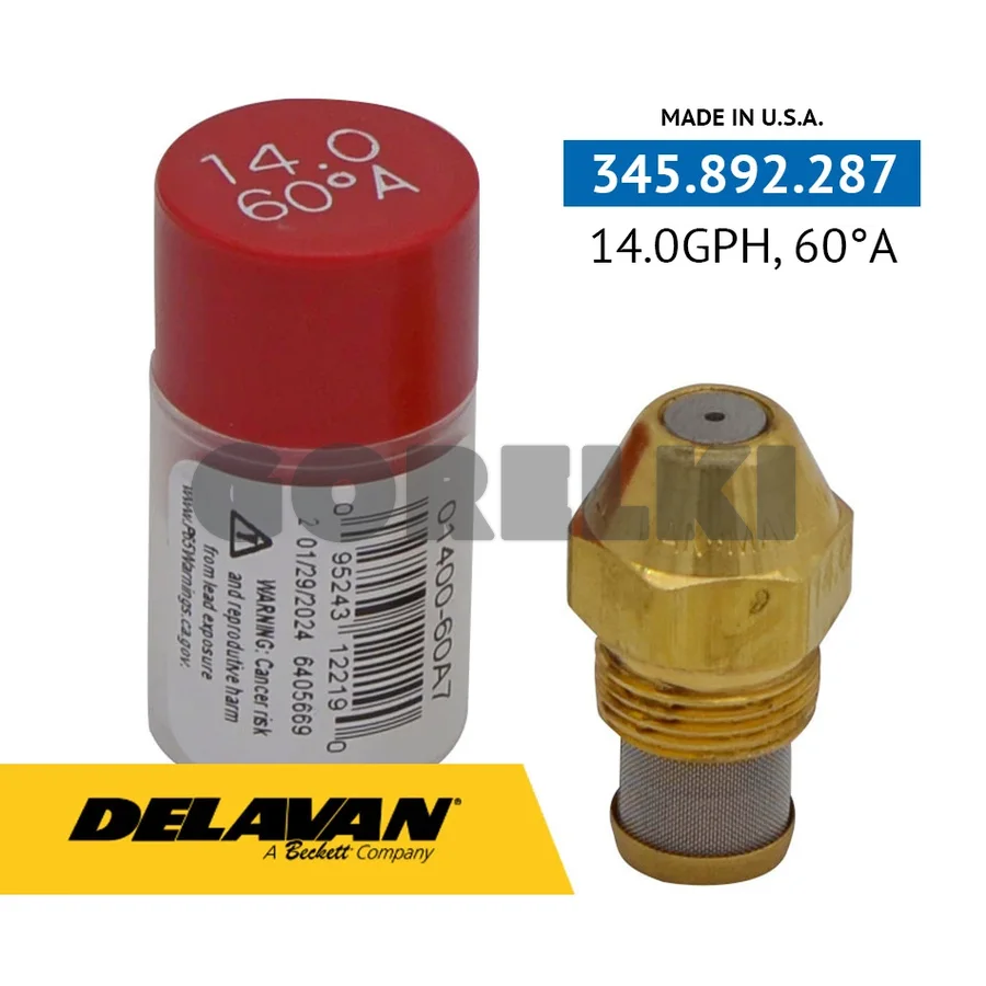 Форсунка Delavan 14.00GPH, 60A