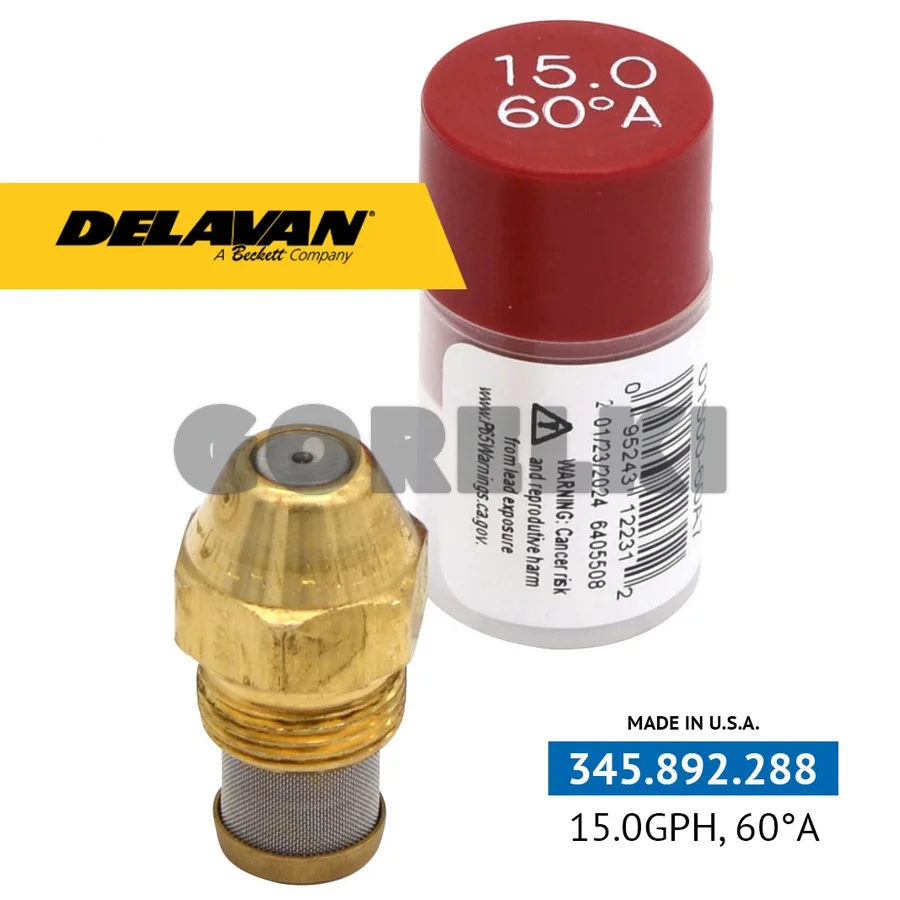 Форсунка Delavan 15.00GPH, 60A