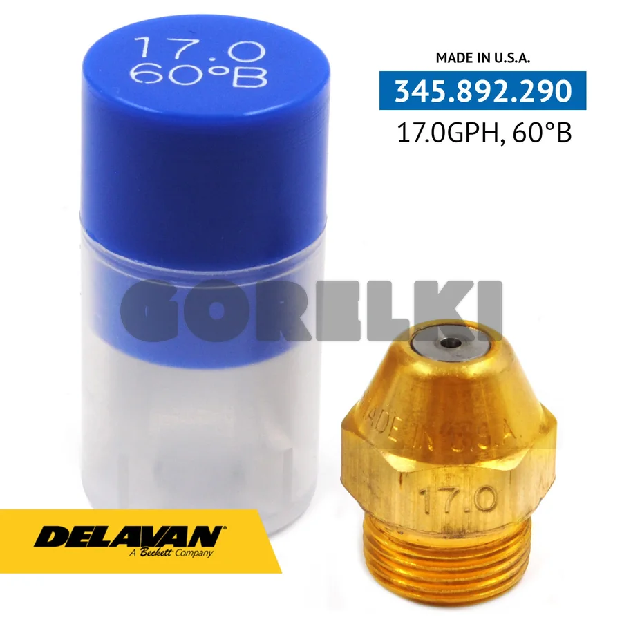 Форсунка Delavan 17.00GPH, 60B