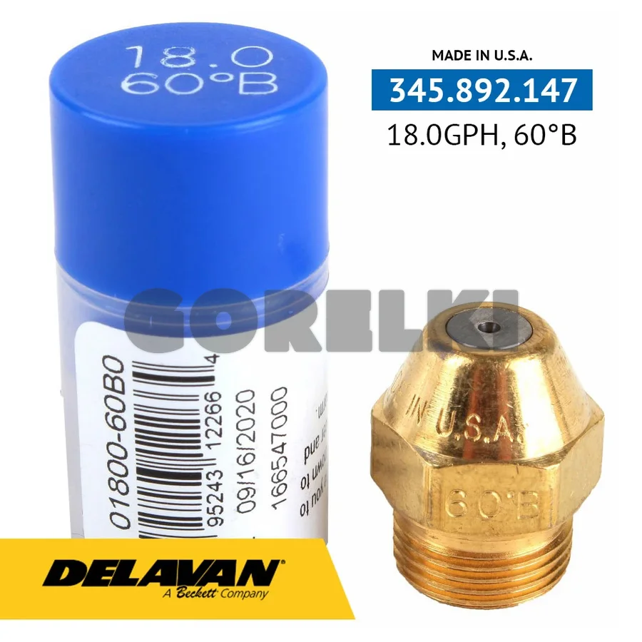 Форсунка Delavan 18.00GPH, 60B