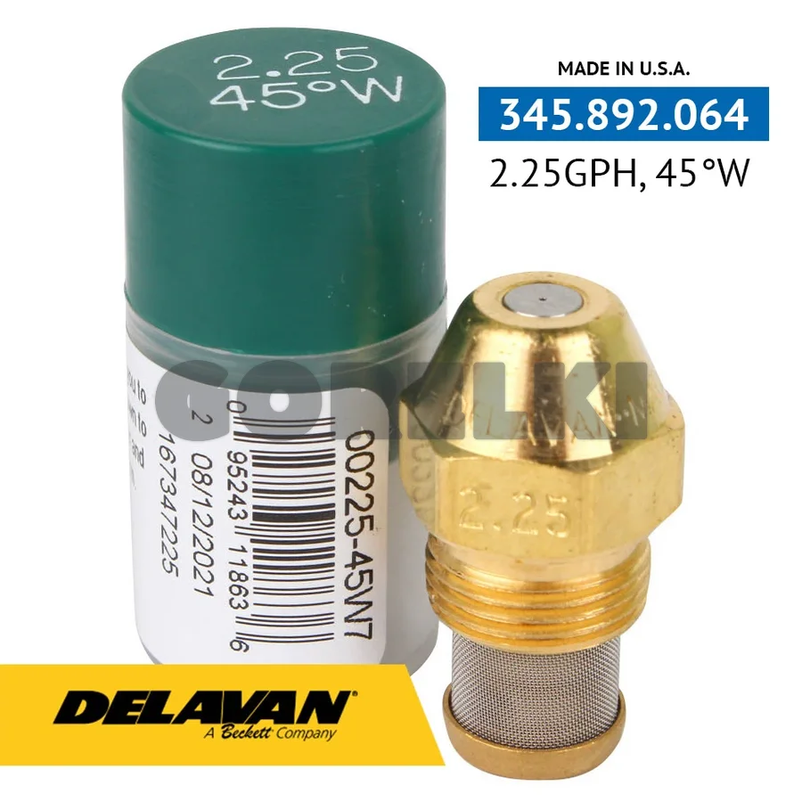 Форсунка Delavan 2.25GPH, 45W