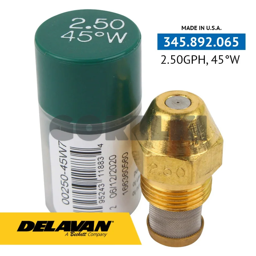 Форсунка Delavan 2.50GPH, 45W