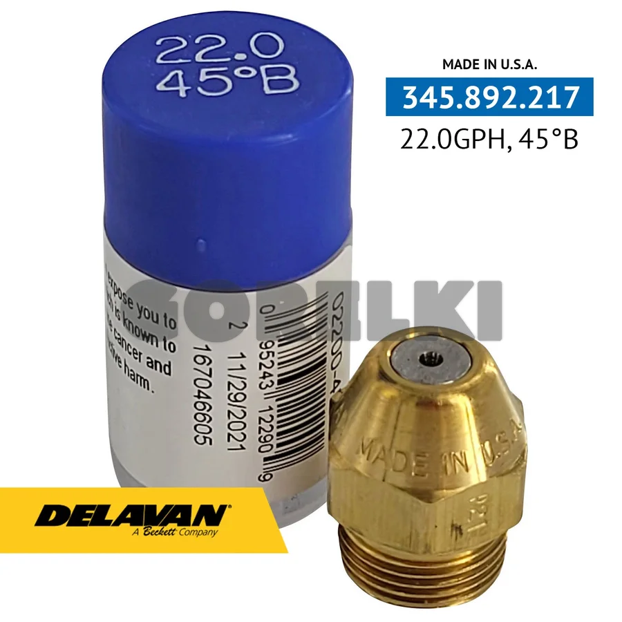 Форсунка Delavan 22.00GPH, 45B