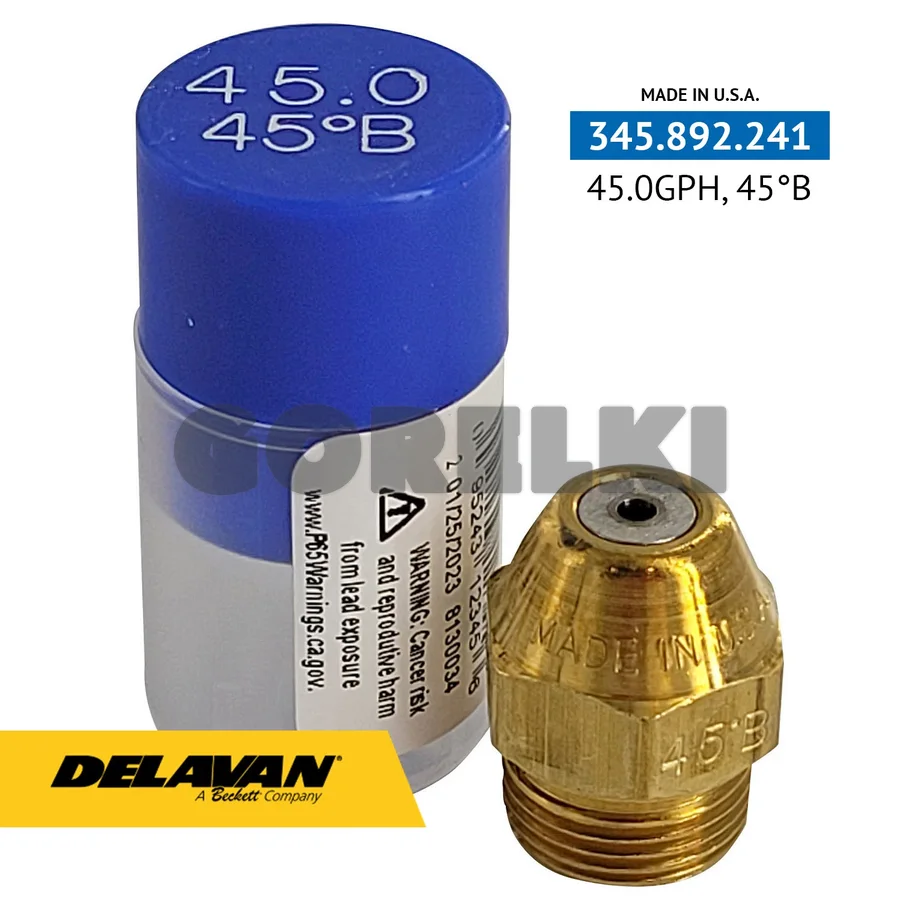Форсунка Delavan 45.00GPH, 45B