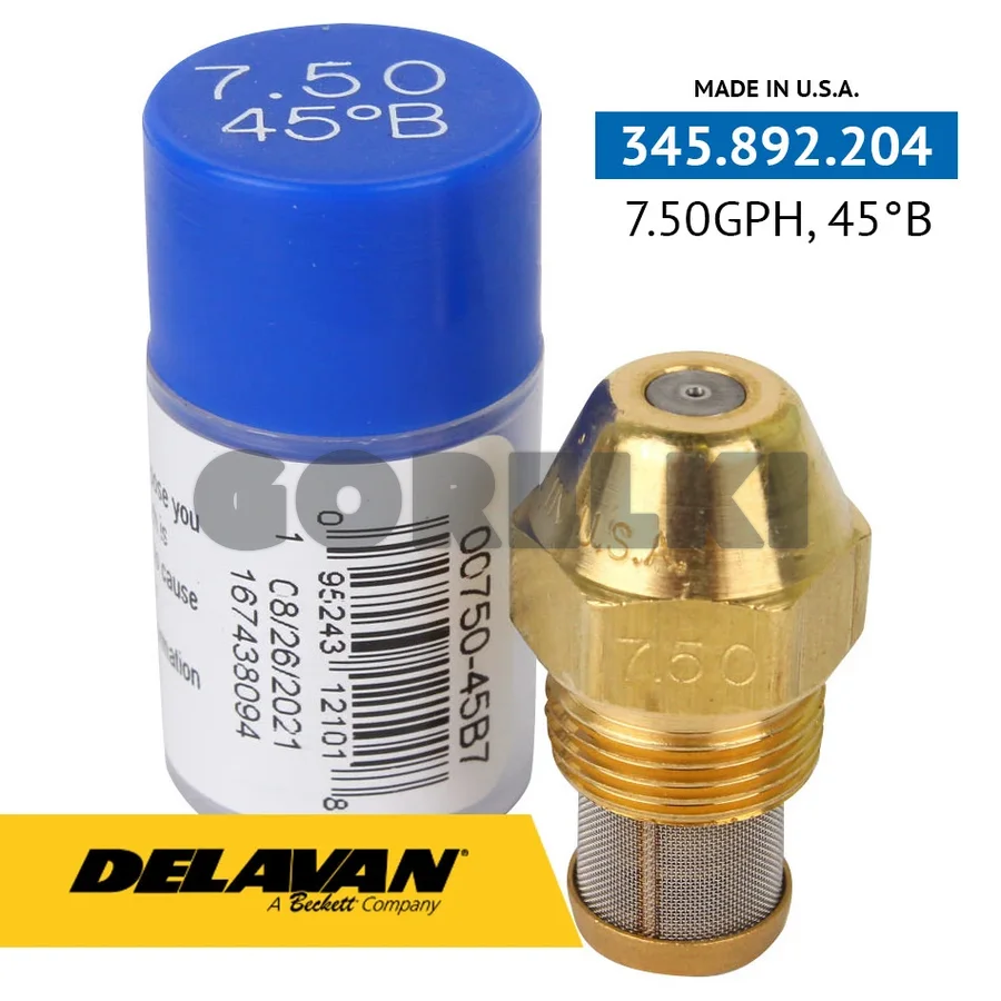 Форсунка Delavan 7.50GPH, 45B (7)