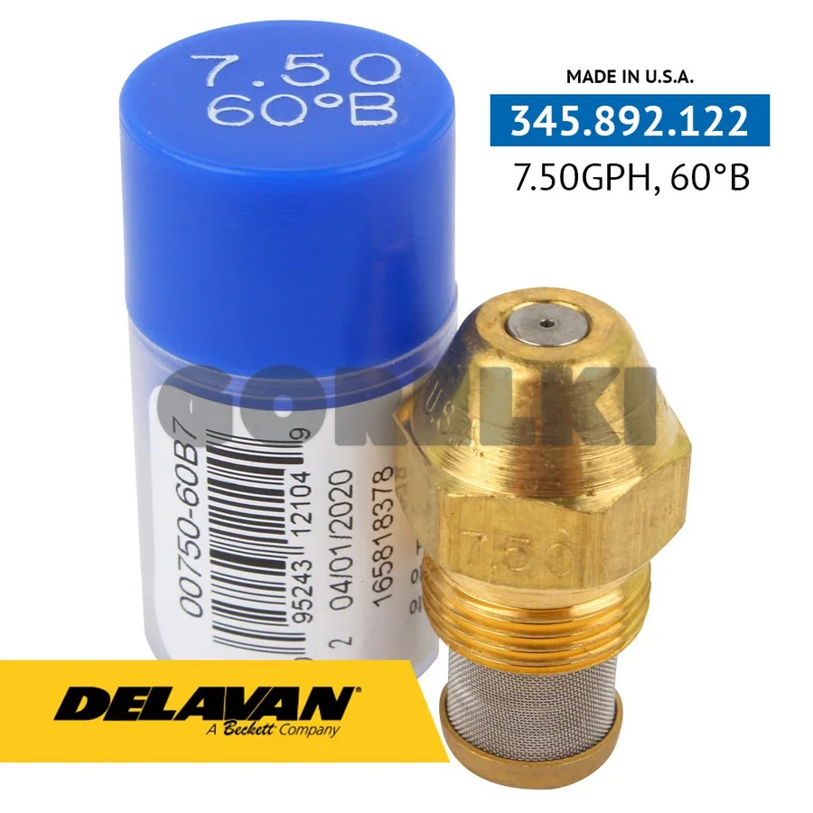 Форсунка Delavan 7.50GPH, 60B