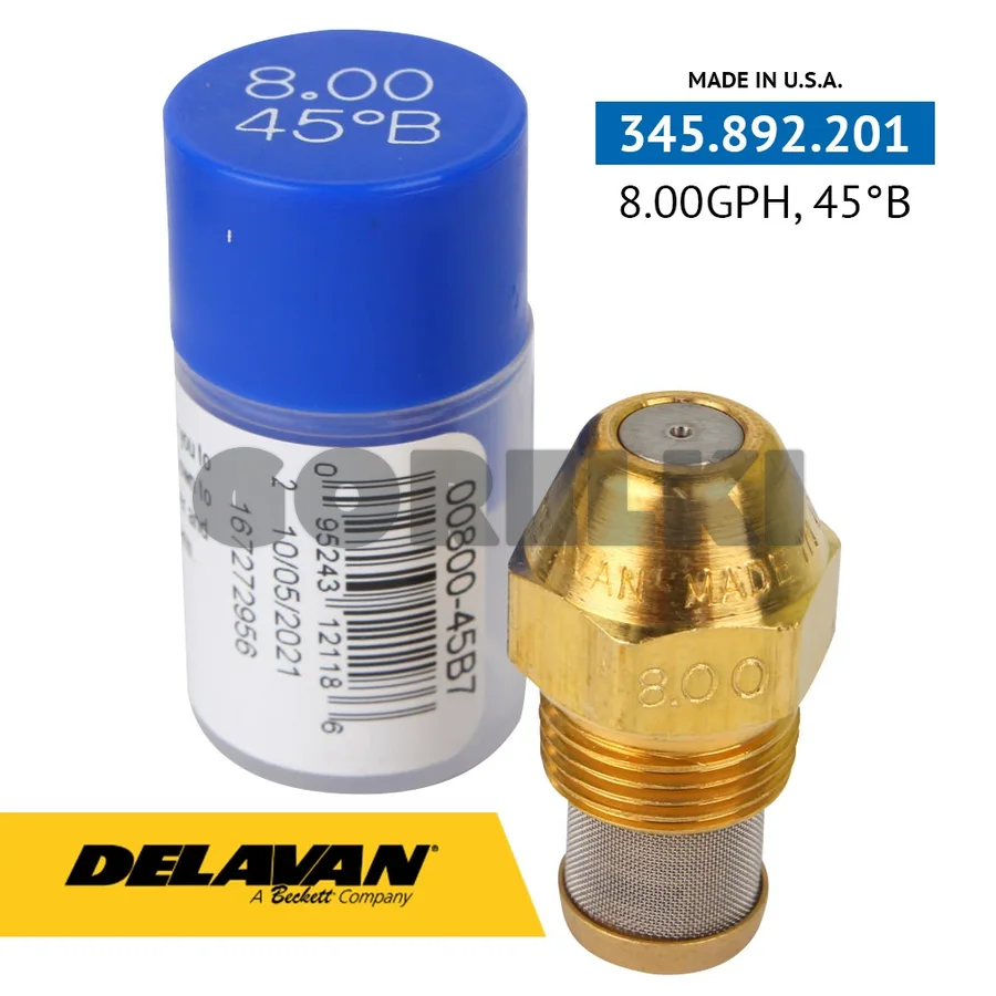 Форсунка Delavan 8.00GPH, 45B (7)