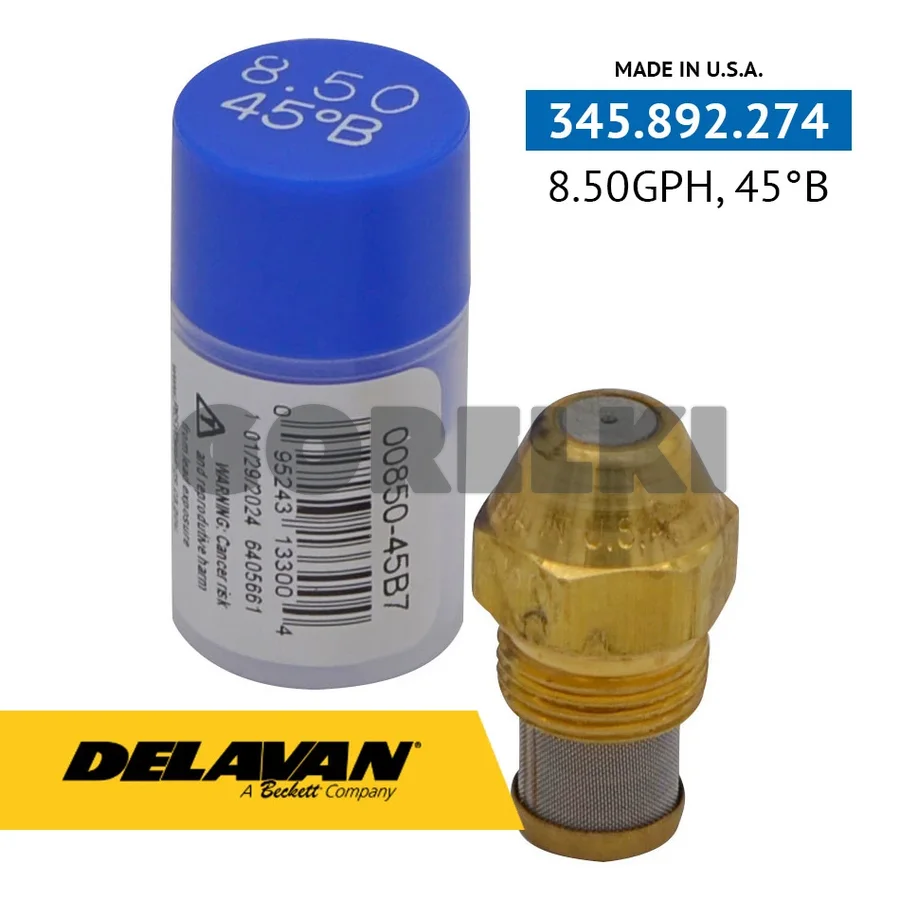 Форсунка Delavan 8.50GPH, 45B