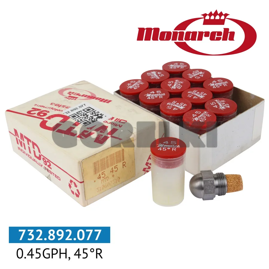 Форсунка Monarch 0.45GPH, 45R