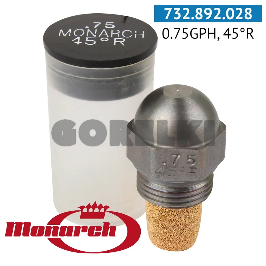 Форсунка Monarch 0.75GPH, 45R