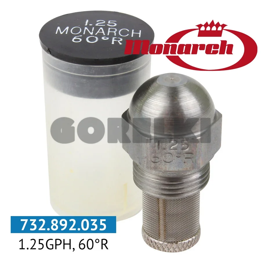 Форсунка Monarch 1.25GPH, 60R