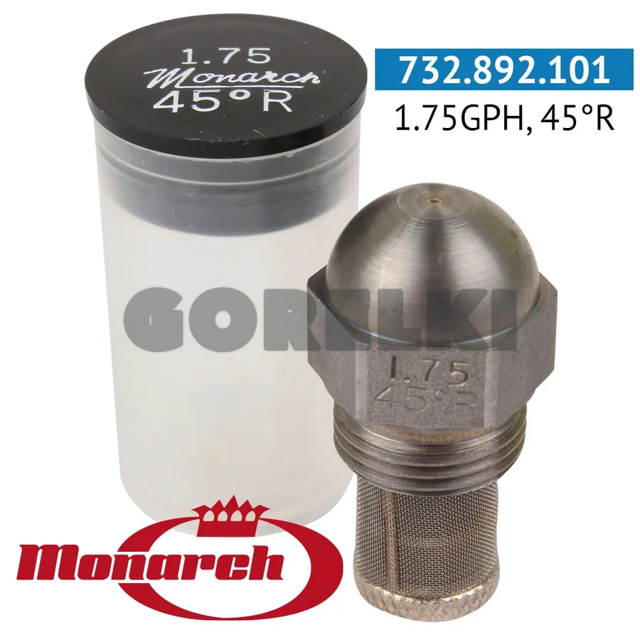 Форсунка Monarch 1.75GPH, 45R