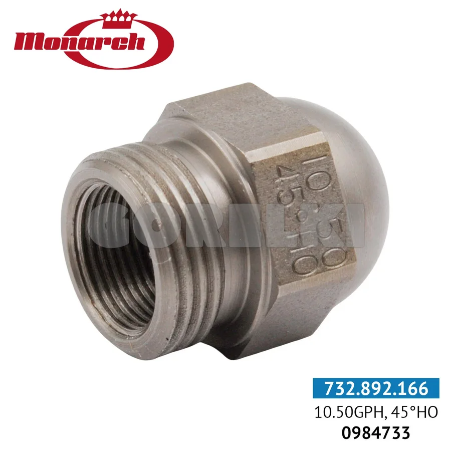Форсунка Monarch 10.50GPH, 45HO