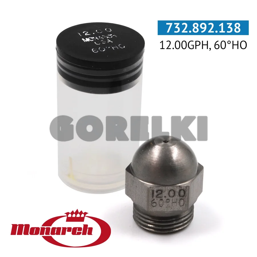 Форсунка Monarch 12.00GPH, 60HO