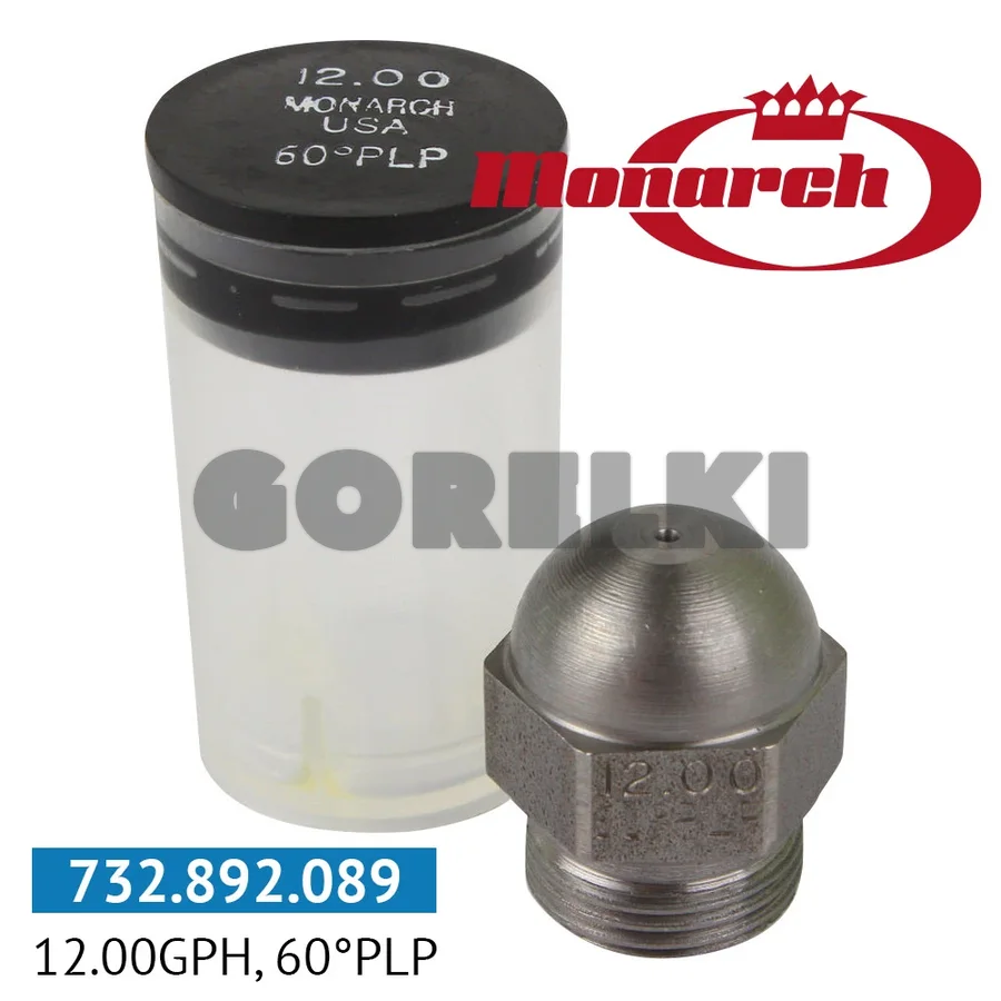 Форсунка Monarch 12.00GPH, 60PLP