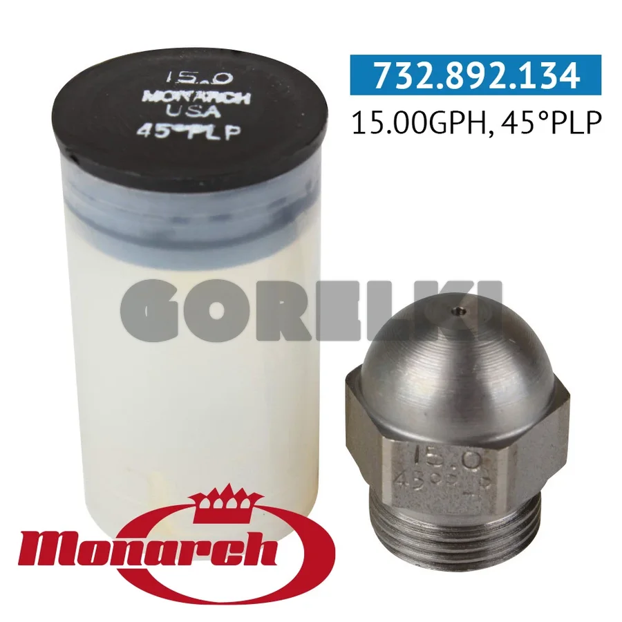 Форсунка Monarch 15.00GPH, 45PLP