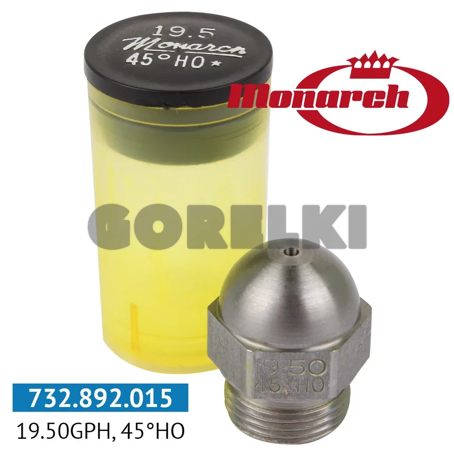 Форсунка Monarch 19.50GPH, 45HO