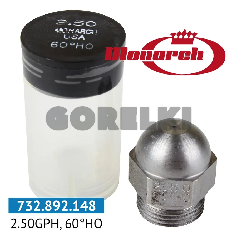 Форсунка Monarch 2.50GPH, 60HO
