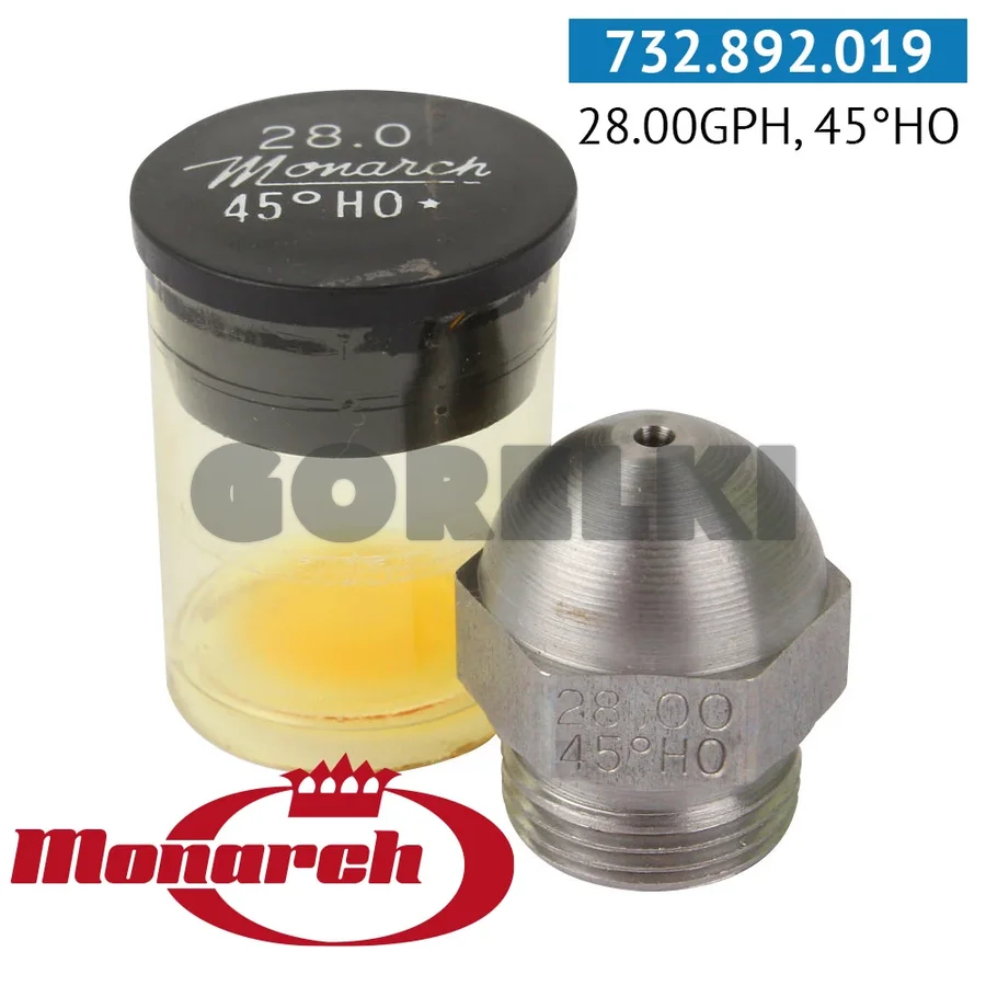 Форсунка Monarch 28.00GPH, 45HO