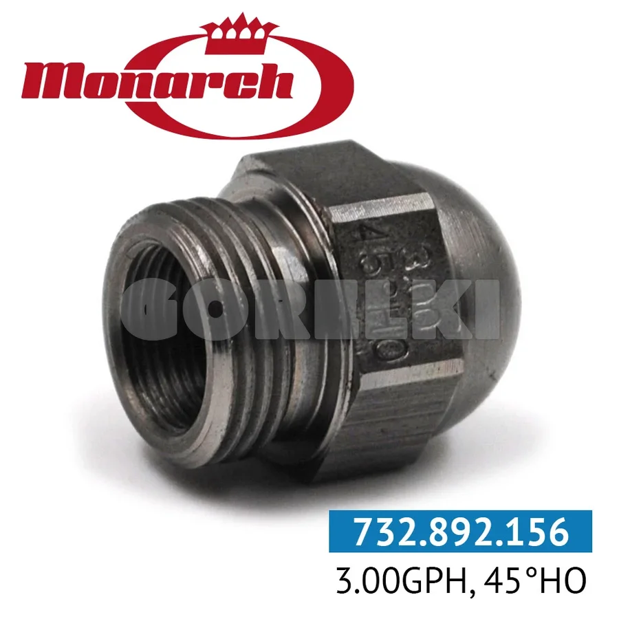 Форсунка Monarch 3.00GPH, 45HO