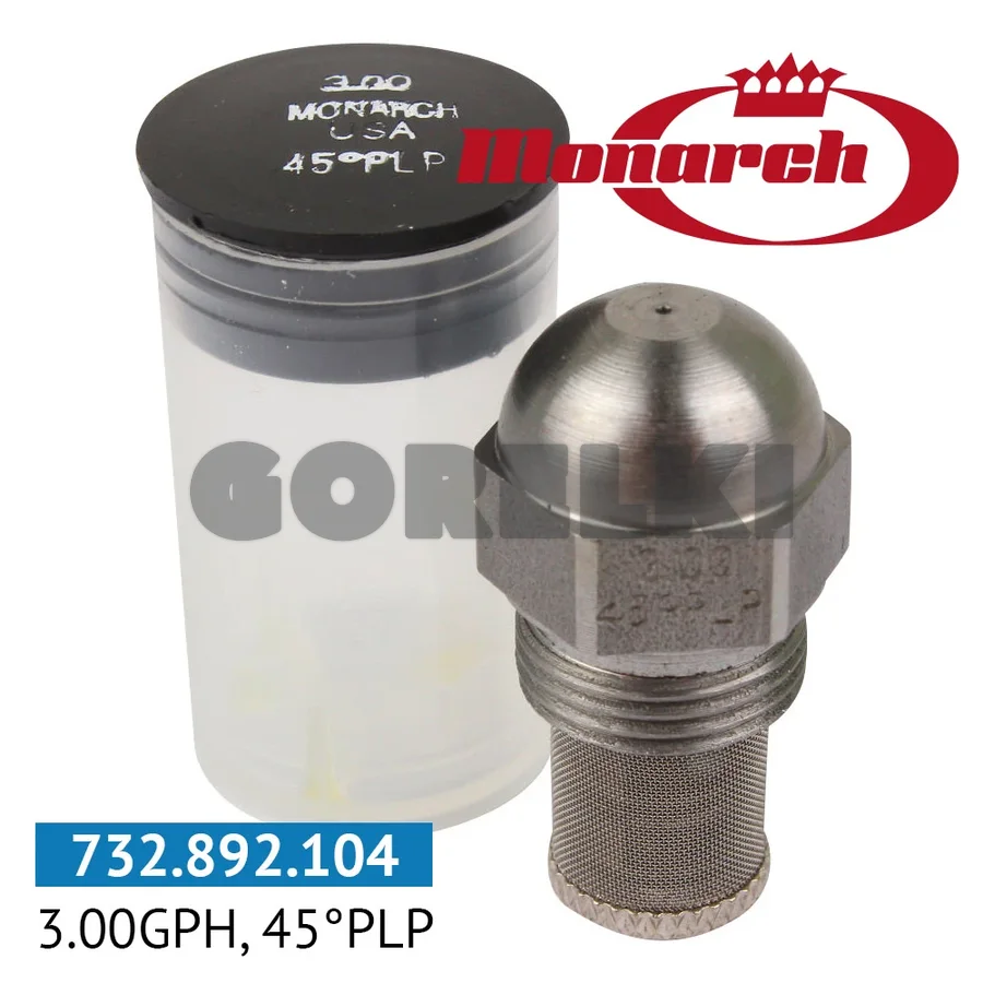 Форсунка Monarch 3.00GPH, 45PLP
