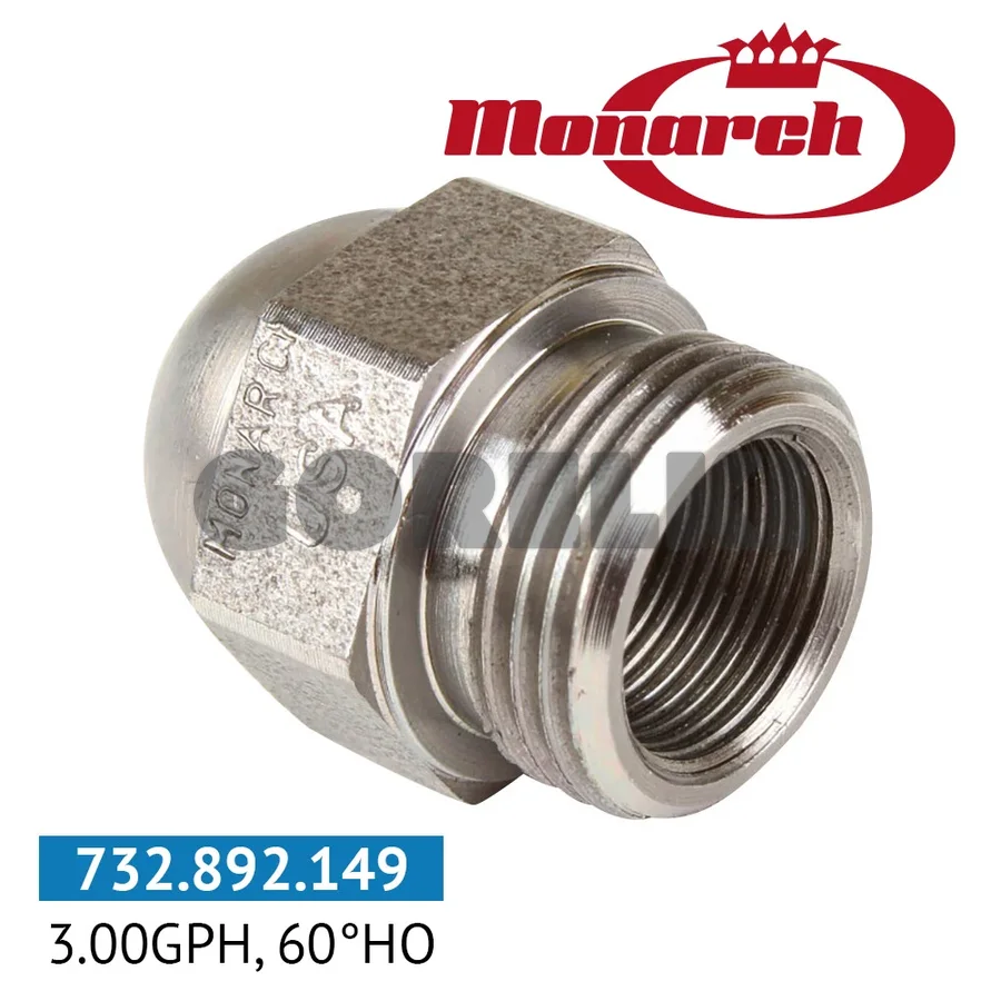 Форсунка Monarch 3.00GPH, 60HO
