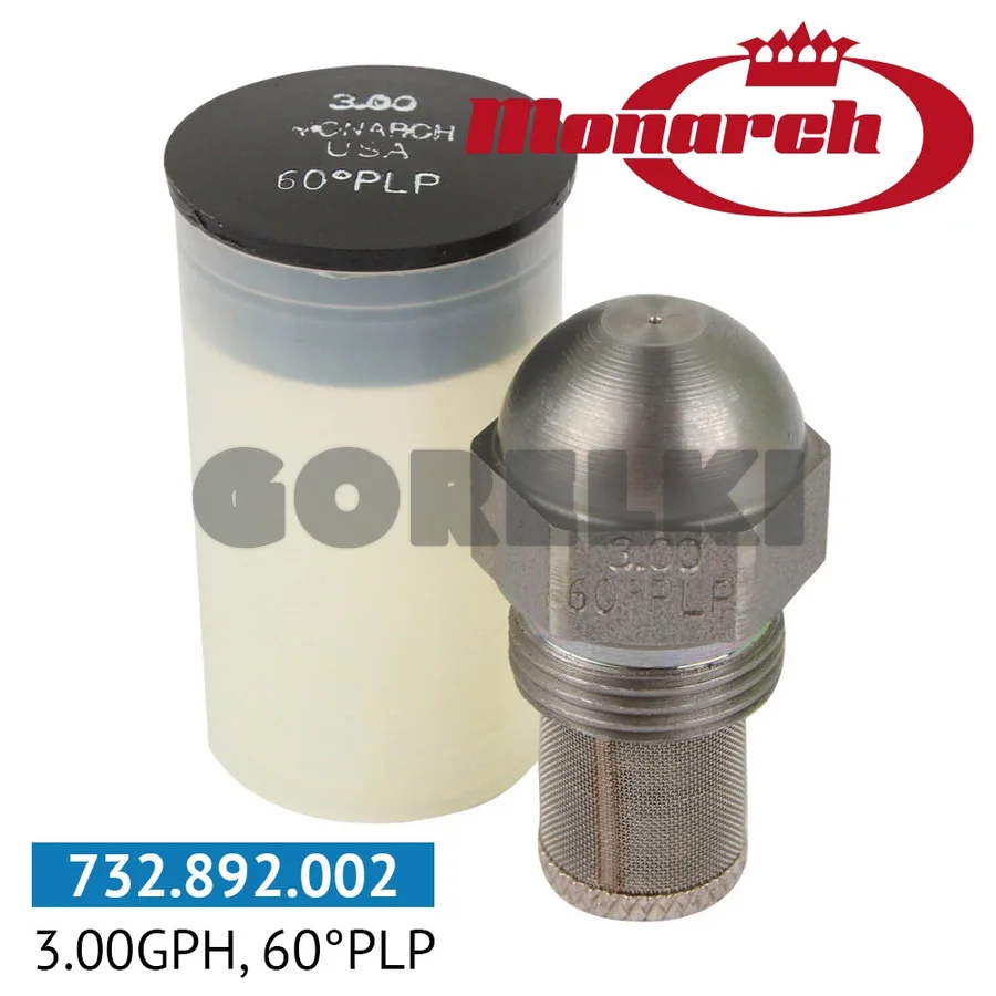 Форсунка Monarch 3.00GPH, 60PLP